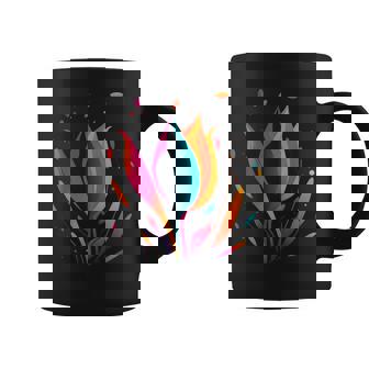 5月 誕生日 チューリップ 花 春 チューリップ 白 花 女の子 コーヒーマグ - Kawaiitshirt