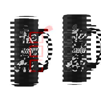 6-7 Meme Nice Naughty 67 Christmas Brain Rot 6 7 Xmas Coffee Mug - Thegiftio