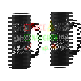6-7 Meme Nice Naughty 67 Christmas Brain Rot Xmas Coffee Mug | Seseable CA
