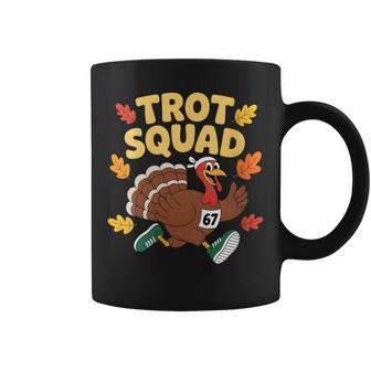 6 7 Meme Thanksgiving Turkey Trot Squad 6 7 Costume Coffee Mug | Mazezy