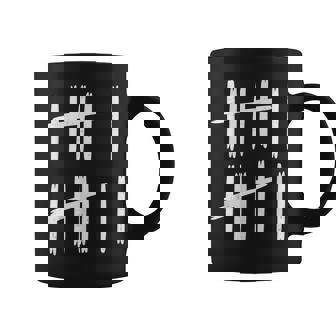 6 7 Number 67 Six Seven Tally Marks Meme Boys Kids Coffee Mug | Mazezy