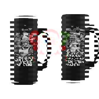 6 7 Patriotic Santa Says Six Seven Christmas Coffee Mug - Thegiftio