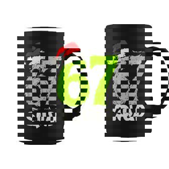 6-7 Squad Christmas Six Seven Furry Numbers Holiday Coffee Mug | Mazezy