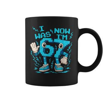 I Was 6 Now I'm 7 Six Seven 7 Years Old Birthday Brainrot Coffee Mug - Thegiftio UK
