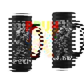 67 Christmas Bruh 67 Gingerbread Dabbing Kids Boys Dab Coffee Mug | Mazezy