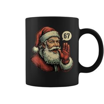 67 Christmas Santa Claus Six Seven Meme Gen Alpha Coffee Mug - Thegiftio UK