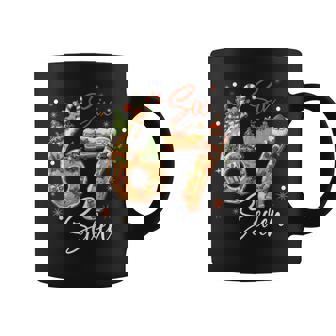 67 Christmas Trending Meme Saying 6 7 Meme Costume Xmas Coffee Mug | Seseable UK