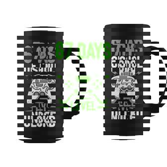 67 Days Of School Unlocked 6 7 Meme Gamer Kids Gaming Boys Coffee Mug | Mazezy