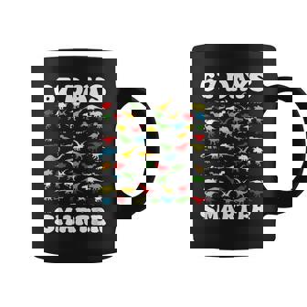 67 Days Smarter Dinosaur Kids 100 Days Of School 67 Boys Coffee Mug | Mazezy