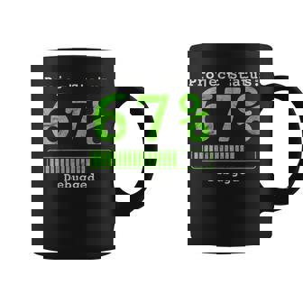 67 Debugging Geek Six Seven 67 Project Status Coding Coffee Mug | Mazezy