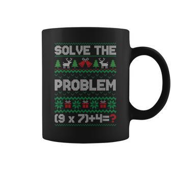 67 Meme Pemdas Math Joke Teacher Ugly Christmas Sweater Coffee Mug | Mazezy