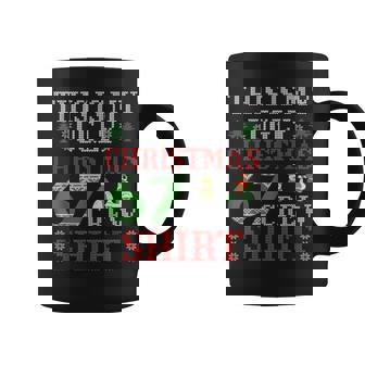67 Meme Six Seven Brainrot This Is My Ugly Christmas 67 Crew Coffee Mug - Monsterry