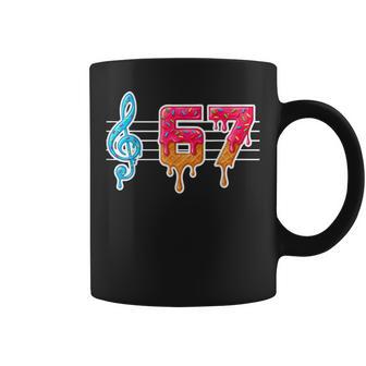 67 Music Meme Slang Six Seven Teacher School Ice Cream Choir Coffee Mug | Mazezy