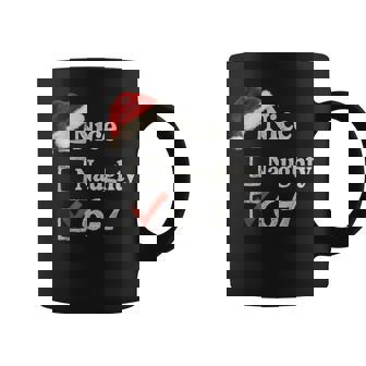 67 Nice Or Naughty Six Seven Christmas Brain Rot Meme Coffee Mug | Seseable CA