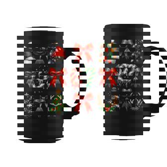 67 Ribbon Christmas Tree Holiday Number Six Seven Meme Coffee Mug | Mazezy