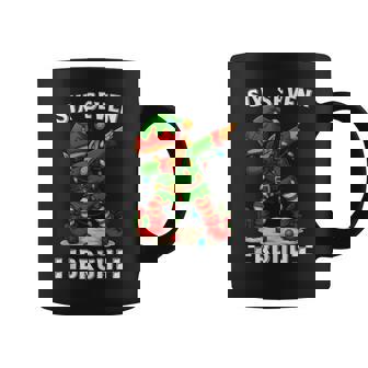 67 Six Seven Bruh Christmas Dabbing Elf 6 7 Meme Tank Top Coffee Mug | Mazezy