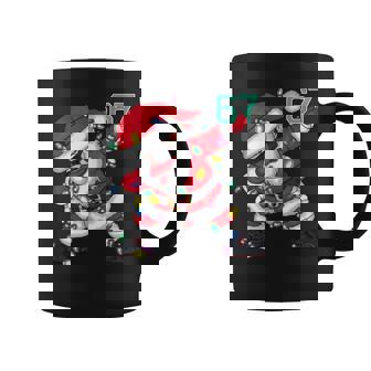 67 Six Seven Meme Brainrot Dabbing Santa Claus Costume Coffee Mug - Seseable