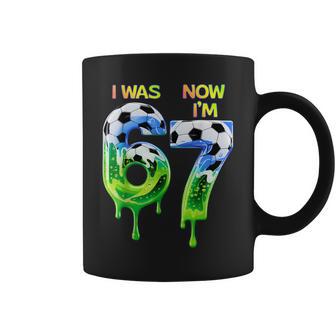 67 Soccer For Boys Birthday 67 Soccer 67 Coffee Mug - Thegiftio UK