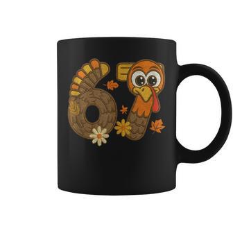 67 Thanksgiving Turkey 67 Fall Farm Men Women Kids 67 Tank Top Coffee Mug | Mazezy