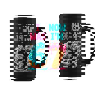 7 Year Old Birthday I Was Six Now I'm Seven Boys Girls Coffee Mug | Seseable UK