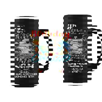 70Th Birthday Cruise Squad Friends Family Vacation Matching Coffee Mug - Monsterry