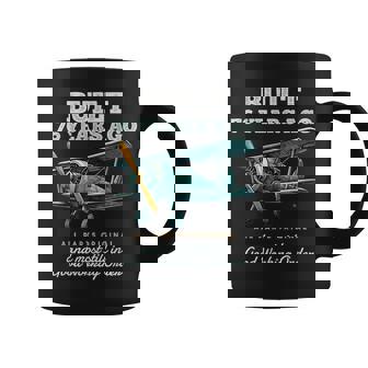 76年前に建てられた古いヴィンテージ飛行機76歳の誕生日男性。 コーヒーマグ - Kawaiitshirt