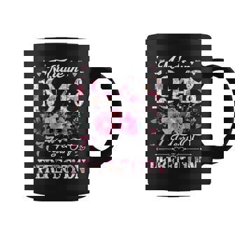 77 Year Old Made In 1948 Floral 77Th Birthday For Women Coffee Mug | Seseable UK