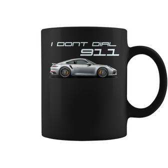 911 Turbo S I Don't Dial 911 Classic Vintage Old Car Coffee Mug - Thegiftio UK