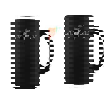 Afghanistan Heartbeat Flag Souvenir Patriotic Men Women Coffee Mug | Mazezy