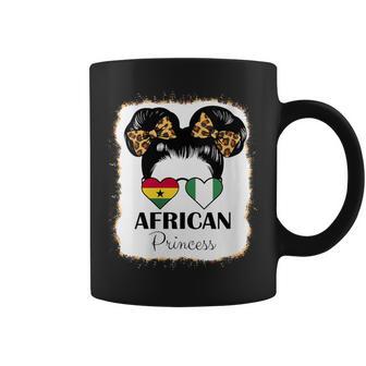 African Princess Ghana And Nigeria Girl Africa Roots Coffee Mug | Mazezy