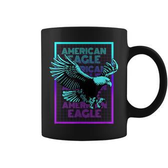 Águila Americanaintage Retro American Eagle Taza de café - Regaloses