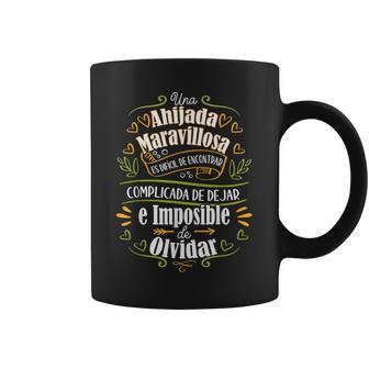 Ahijada Maravillosa Regalo Para Madrina Mi Ahijada Bautizo Taza de café - Regaloses