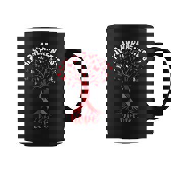 AIDSHIV Awareness World Aids Day Red Ribbon Hope Fight Coffee Mug | Mazezy