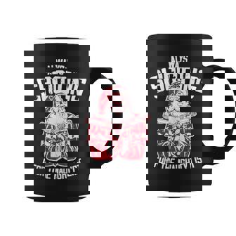 Always Shooting For The Naughty List Santa Gun Tank Top Coffee Mug | Mazezy