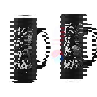 America American USA South Korea Korean It's In My DNA Flag Coffee Mug | Mazezy