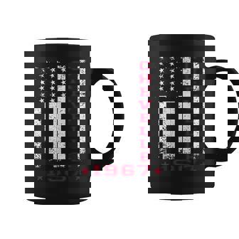 American Flag Jersey Style 67 Chevelle 1967 Muscle Car Coffee Mug | Mazezy