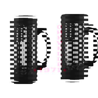 American Flag Jersey Style Chevelle 71 1971 Muscle Car Coffee Mug | Mazezy