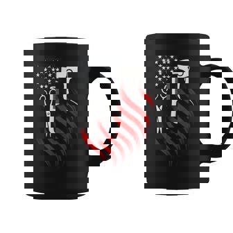 American Flag Scissors Hairstylist Tools Coffee Mug | Mazezy