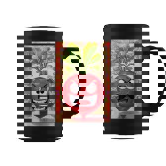 Angry Radish Coffee Mug | Mazezy