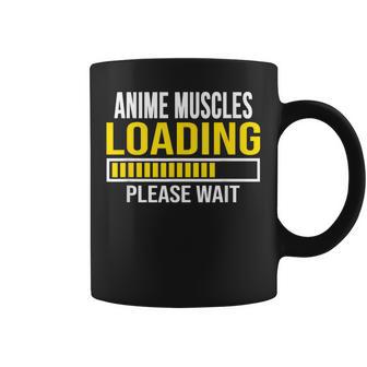 Anime Muscles Loading Workout Fitness Coffee Mug - Thegiftio UK