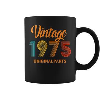 Anniversaireintage 1975 Original Parts Retro Tasse - Cadeauxyz
