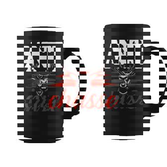 Anti Chasse Chasseur Humour Chasseport Animal Homme Cadeau Tasse - Cadeauxyz