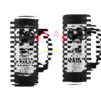 Antiguan Girl Antigua Barbuda Flag Roots Pride Heritage Tank Top Coffee Mug | Mazezy