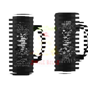 If I Had Anymore Xmas Spirit I'd Be Shitting Jingle Bell Cat For Women Coffee Mug - Monsterry