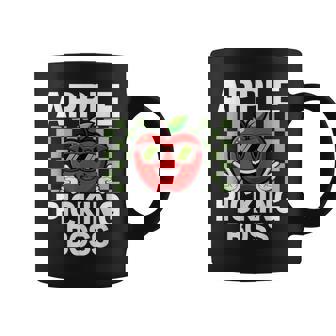 Apple Picking Boss Apples Orchard Pumpkin Farm Family Trip Coffee Mug | Mazezy