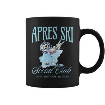 Apres Ski Social Club Drinking Party Winter Sport Top Coffee Mug | Seseable UK