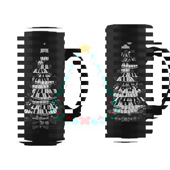 Arbre À Clavier Piano De Noël Musicien Tasse - Cadeauxyz