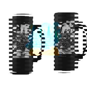 Arbres Colorés Avec Livre De Bande Dessinée Pour Homme Enfant Tasse - Cadeauxyz