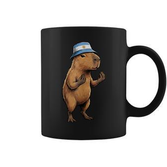 Argentinian Capybara Argentina Flag Argentine Capibara Tank Top Coffee Mug | Mazezy