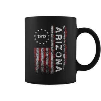 Arizona State Us Flag Vintage For Youth Coffee Mug | Mazezy
